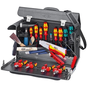 Knipex 00 21 01 TL Tool Bag for Electrical Contractors 24 Pieces
